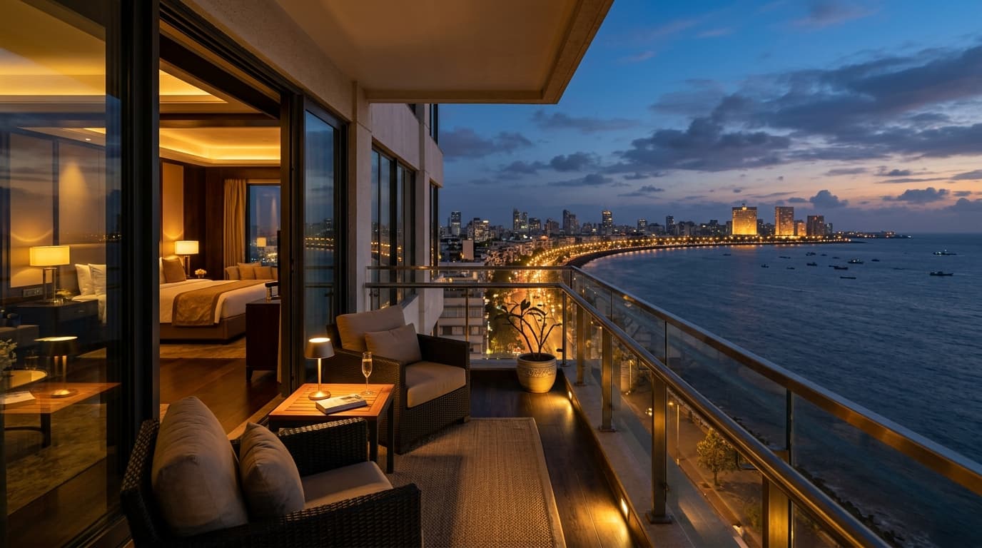 Luxury Sea-Facing Suites on Marine Drive